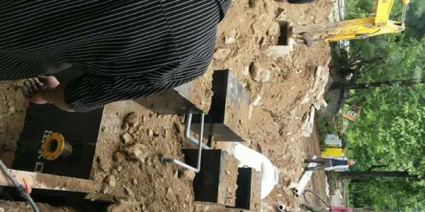 碳鋼污水處理設(shè)備安裝現(xiàn)場